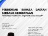 Ahdi Zukhruf Amri Presents Initial Ideas on Local Content for Cilegon Javanese Language in Primary School Teacher Training