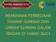 Memahami Perbedaan Thawaf Sunnah dan Umrah Sunnah dalam Ibadah di Tanah Suci