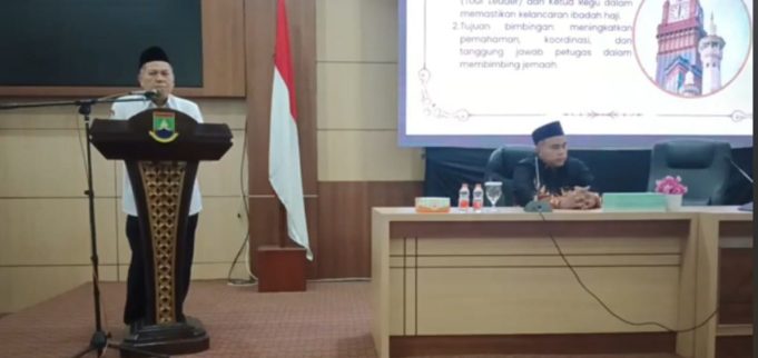 Kemenag Kota Cilegon Gelar Pembekalan Karom dan Karu Jemaah Haji 2025