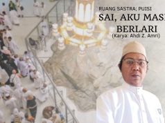 Sai, Aku Masih Berlari, Puisi oleh Ahdi Z. Amri