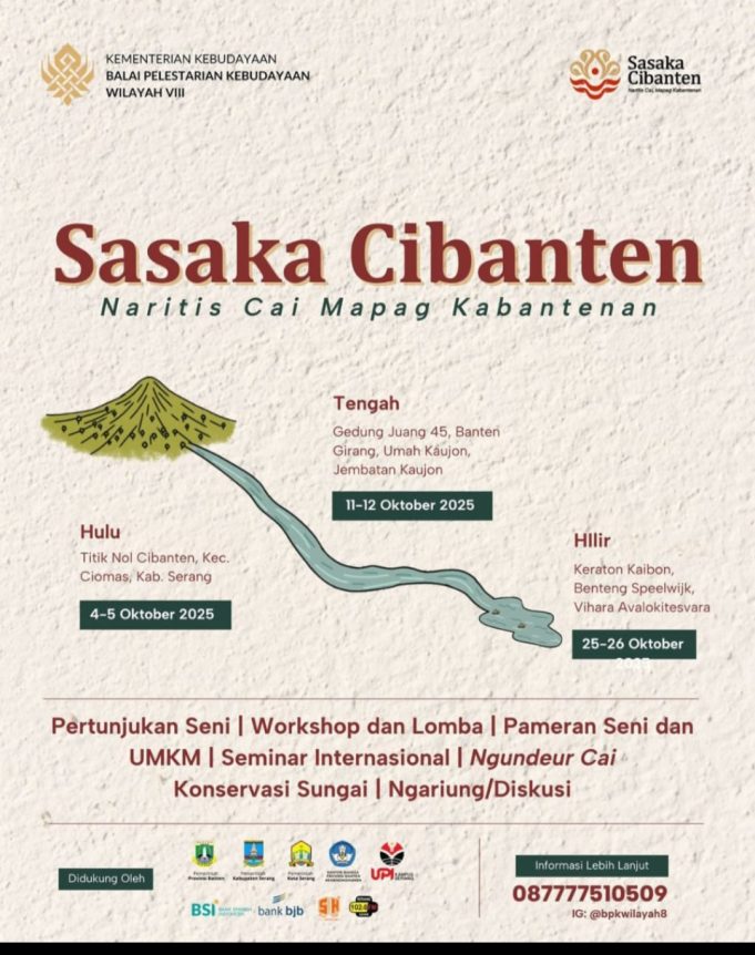 Sasaka Cibanten 2025: Menghubungkan Ulang Arus Sejarah, Ekologi, dan Kreativitas Banten