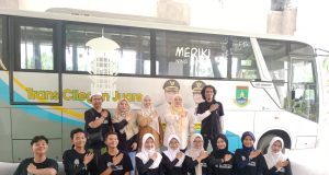 Dindikbud Cilegon Lepas Tim Dramatisasi Puisi “Ngederes Cibanten” Menuju Hilir Benteng Speelwijk