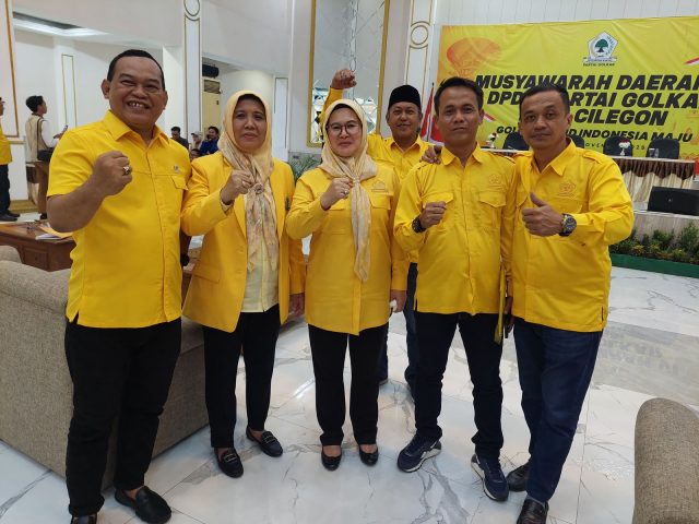 Ratu Ati Terpilih Aklamasi Pimpin Golkar Cilegon di Musda VI, Dapat Dukungan Kader