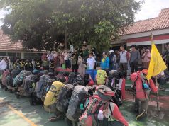 DIKLATSAR XXXI SISPALARA Concludes with 28-Kilometer Fly Camp in Cilegon