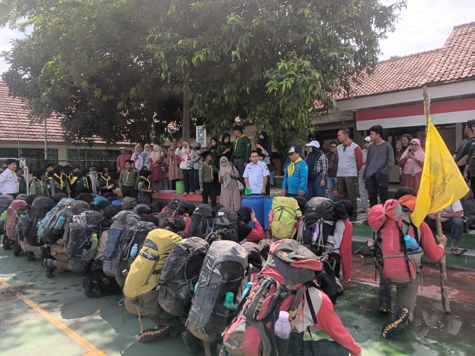 DIKLATSAR XXXI SISPALARA Concludes with 28-Kilometer Fly Camp in Cilegon