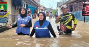 Cilegon City Sets Up Emergency Public Kitchen for Flood Victims in Cibeber