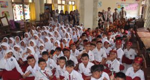 KKM Tematik 34 Untirta Sosialisasikan Anti Bullying di SDN Tegalratu Cilegon