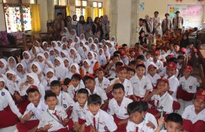 KKM Tematik 34 Untirta Sosialisasikan Anti Bullying di SDN Tegalratu Cilegon