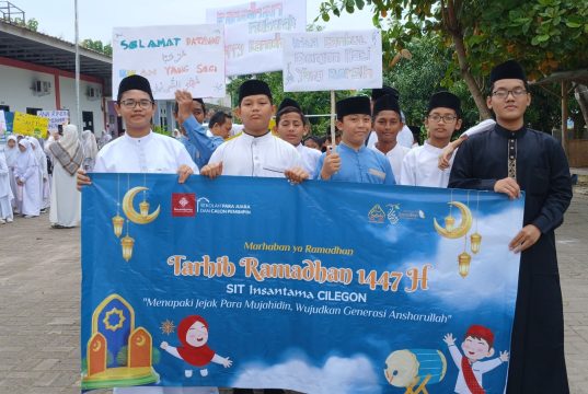 SIT Insantama Cilegon : Semangat menyambut Bulan Suci Ramadhan 1447 H