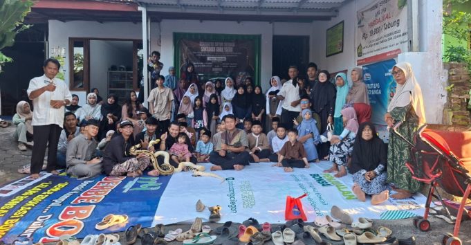 Komunitas Sahabat Satwa dan Animal Lovers Cilegon Santuni 50 Anak Yatim dan Dhuafa di Bulan Ramadhan