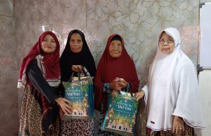 Berbagi dan Doa Bersama Jelang Berbuka, Yayasan Asiatul Jannah Al Bantani Tebar Kepedulian Sosial