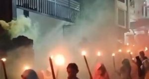 Semarak Pawai Obor dan Takbiran Keliling, Warga Tegalwangi Lawas Sambut Hari Kemenangan dengan Penuh Antusias